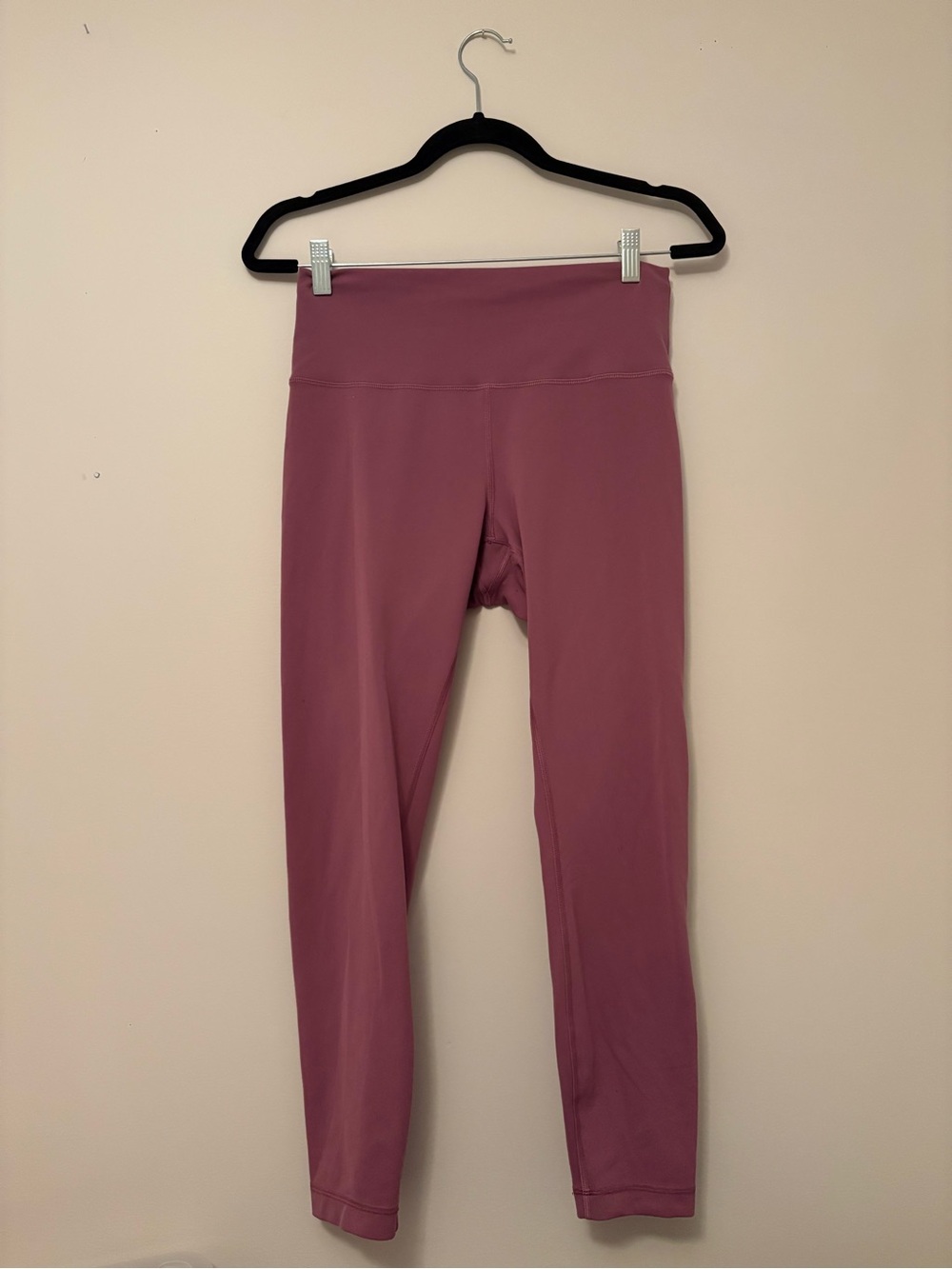 Lululemon Wunder Train High-Rise Tight 25" Velvet Dust Pink Size 10